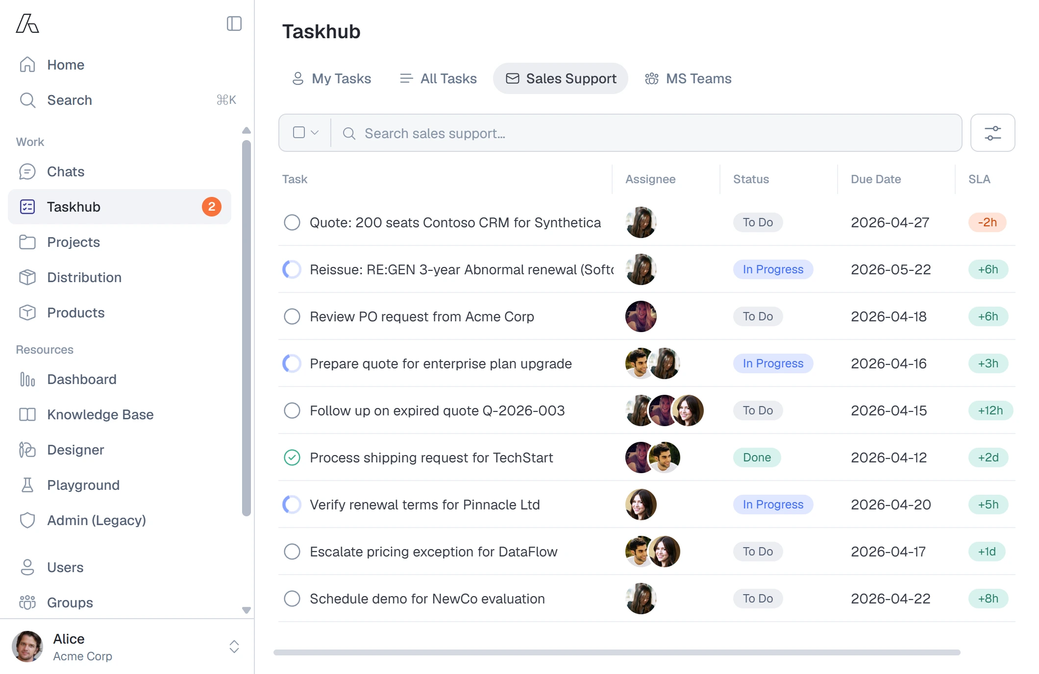 Answer library improving as winning responses become reusable templates